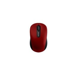 Microsoft Mobile Mouse 3600 PN7-00024 Bluetooth, czarna, czerwona, bezprzewodowa