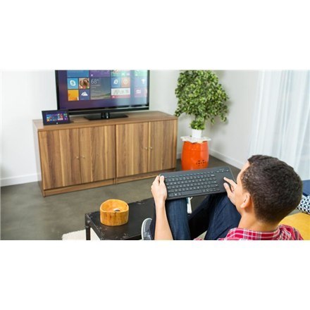 Microsoft N9Z-00009 All-in-One Klawiatura multimedialna, bezprzewodowa, baterie w zestawie, NORD, czarna, 434 g Microsoft N9Z-00009 All-in-One Klawiatura multimedialna, bezprzewodowa, baterie w zestawie, NORD, czarna, 434 g