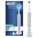 Oral-B Electric Toothbrush Vitality 100 CrossAction Rechargeable, Dla dorosłych, Liczba główek szczoteczki w zestawie 1, Biały,