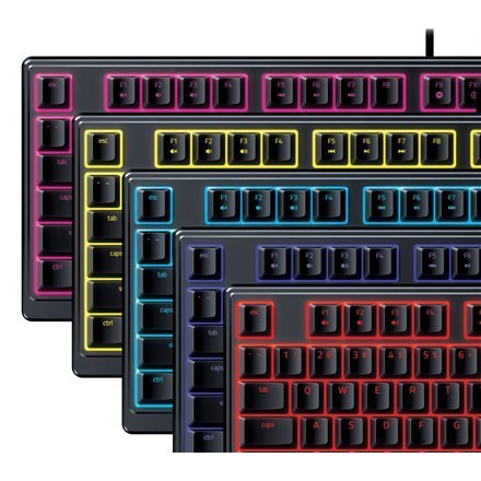 Razer Gaming Keyboard Ornata V3 X RGB LED light, RU, Wired, Black, Silent Membrane, Klawiatura numeryczna Razer Gaming Keyboard Ornata V3 X RGB LED light, RU, Wired, Black, Silent Membrane, Klawiatura numeryczna