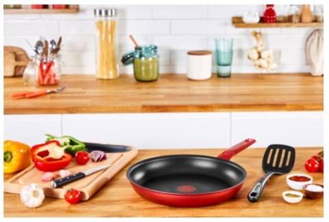 TEFAL Daily Chef Pan G2730422 Diameter 24 cm, Suitable for induction hob, Fixed handle, Red TEFAL Daily Chef Pan G2730422 Diameter 24 cm, Suitable for induction hob, Fixed handle, Red