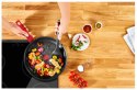TEFAL Daily Chef Pan G2730422 Diameter 24 cm, Suitable for induction hob, Fixed handle, Red