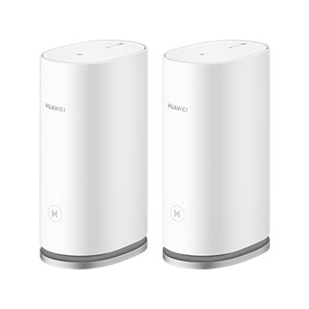 Huawei WiFi Mesh 3 (2-Pack) WS8100-22 802.11ax, 574+2402 Mbit/s, 10/100/1000 Mbit/s, Ethernet LAN (RJ-45) ports 3, Antenna type Huawei WiFi Mesh 3 (2-Pack) WS8100-22 802.11ax, 574+2402 Mbit/s, 10/100/1000 Mbit/s, Ethernet LAN (RJ-45) ports 3, Antenna type