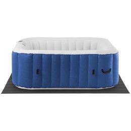 Jacuzzi ogrodowe dmuchane z masażem 6 osobowe 42C 900 l niebieskie