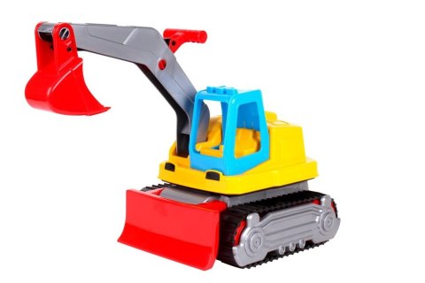 Traktor Koparka Gąsienicowa Piaskownica Czerwona 6276 Traktor Koparka Gąsienicowa Piaskownica Czerwona 6276