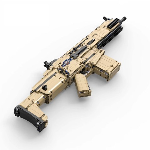 Karabin 17S Assault Rifle Khaki z Klocków 1406 Elementów CADA 76 cm Karabin 17S Assault Rifle Khaki z Klocków 1406 Elementów CADA 76 cm
