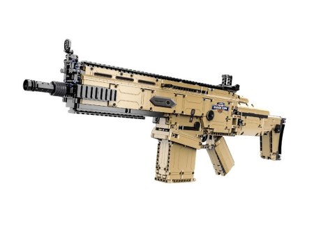 Karabin 17S Assault Rifle Khaki z Klocków 1406 Elementów CADA 76 cm Karabin 17S Assault Rifle Khaki z Klocków 1406 Elementów CADA 76 cm