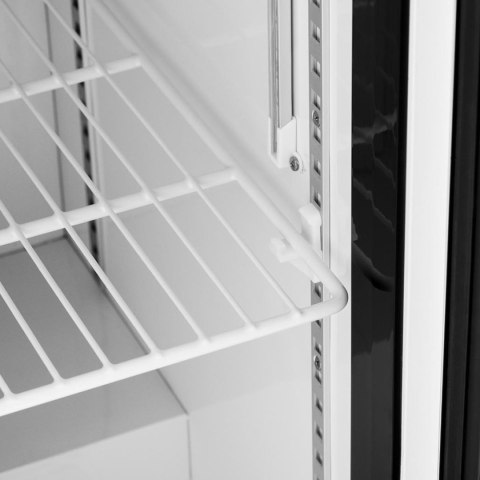 Lodówka chłodziarka gastronomiczna przeszklona 4 półki 590 l 228 W Lodówka chłodziarka gastronomiczna przeszklona 4 półki 590 l 228 W