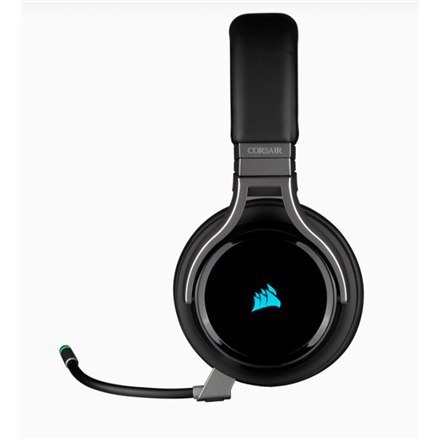 Corsair High-Fidelity Gaming Headset VIRTUOSO RGB WIRELESS Wbudowany mikrofon, Carbon, Over-Ear Corsair High-Fidelity Gaming Headset VIRTUOSO RGB WIRELESS Wbudowany mikrofon, Carbon, Over-Ear