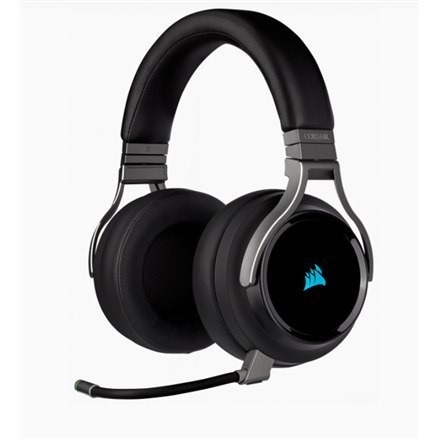 Corsair High-Fidelity Gaming Headset VIRTUOSO RGB WIRELESS Wbudowany mikrofon, Carbon, Over-Ear Corsair High-Fidelity Gaming Headset VIRTUOSO RGB WIRELESS Wbudowany mikrofon, Carbon, Over-Ear