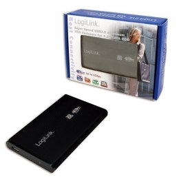 Logilink Obudowa do zewnętrznego dysku twardego, czarna 2,5