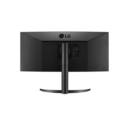 Zakrzywiony monitor LG 34WP85CP-B 34", IPS, QHD, 3440 x 1440, 21:9, 5 ms, 300 cd/m², Czarny, 60 Hz, Liczba portów HDMI 2
