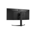 Zakrzywiony monitor LG 34WP85CP-B 34", IPS, QHD, 3440 x 1440, 21:9, 5 ms, 300 cd/m², Czarny, 60 Hz, Liczba portów HDMI 2