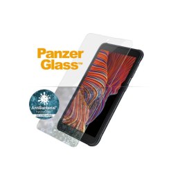 PanzerGlass Samsung, Galaxy Xcover 5, Hardened glass, Black, Antifingerprint screen protector