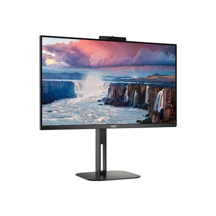 AOC Monitor USB-C z kamerą internetową 24V5CW/BK 23,8", IPS, FHD, 1920 x 1080, 16:9, 1 ms, 300 cd/m², Czarny, Liczba portów HDMI AOC Monitor USB-C z kamerą internetową 24V5CW/BK 23,8", IPS, FHD, 1920 x 1080, 16:9, 1 ms, 300 cd/m², Czarny, Liczba portów HDMI