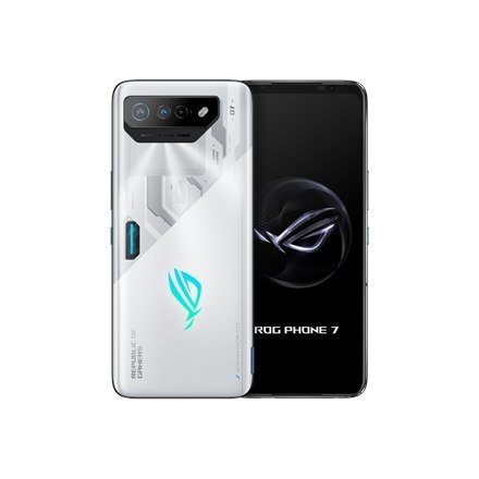 Asus ROG Phone 7 Storm White, 6,78", AMOLED, 1080 x 2448 px, Qualcomm SM8550-AB, Snapdragon 8 Gen 2 (4 nm), Wewnętrzna pamięć RA Asus ROG Phone 7 Storm White, 6,78", AMOLED, 1080 x 2448 px, Qualcomm SM8550-AB, Snapdragon 8 Gen 2 (4 nm), Wewnętrzna pamięć RA