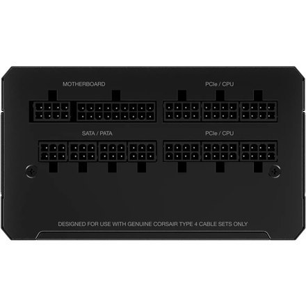Corsair W pełni modułowy, cichy zasilacz ATX serii RMe RM1000e 1000 W, certyfikat 80 PLUS Gold Corsair W pełni modułowy, cichy zasilacz ATX serii RMe RM1000e 1000 W, certyfikat 80 PLUS Gold