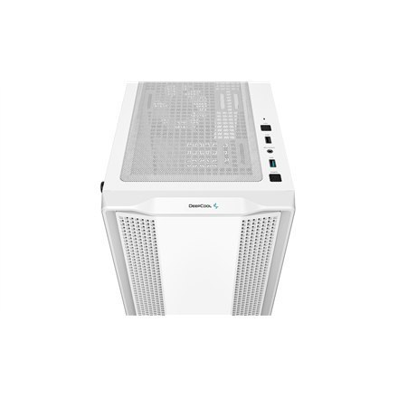 Deepcool ARGB Micro-ATX CASE CC360 Biała, Mini-ITX / Micro-ATX, 4, Zasilacz w zestawie Nie, 1x USB3.0, 1x USB2.0, 1x Audio, ABS+ Deepcool ARGB Micro-ATX CASE CC360 Biała, Mini-ITX / Micro-ATX, 4, Zasilacz w zestawie Nie, 1x USB3.0, 1x USB2.0, 1x Audio, ABS+