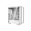 Deepcool MID TOWER CASE CC560 WH Limited Okno boczne, Biały, Mid-Tower, Zasilacz w zestawie Nie