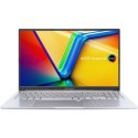 Asus Vivobook 15 OLED M1505YA-MA086W Cool Silver, 15,6", OLED, 2,8K, 60 Hz, 2880 x 1620 pikseli, błyszczący, AMD Ryzen 7, 7730U,