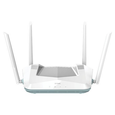 D-Link AX3200 Smart Router R32 802.11ax, 800+2402 Mbit/s, 10/100/1000 Mbit/s, Ethernet LAN (RJ-45) porty 4, Typ anteny Zewnętrzn D-Link AX3200 Smart Router R32 802.11ax, 800+2402 Mbit/s, 10/100/1000 Mbit/s, Ethernet LAN (RJ-45) porty 4, Typ anteny Zewnętrzn