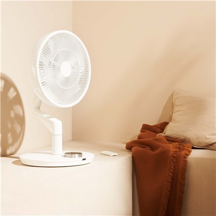 Duux Fan Whisper Flex Ultimate Smart Średnica 34 cm, Biały, Liczba biegów 30, 3-26 W, Oscylacja Duux Fan Whisper Flex Ultimate Smart Średnica 34 cm, Biały, Liczba biegów 30, 3-26 W, Oscylacja