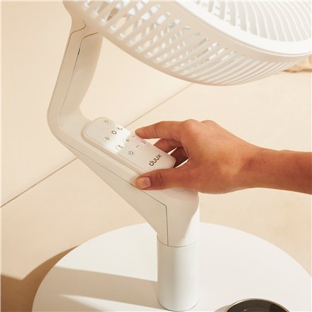 Duux Fan Whisper Flex Ultimate Smart Średnica 34 cm, Biały, Liczba biegów 30, 3-26 W, Oscylacja Duux Fan Whisper Flex Ultimate Smart Średnica 34 cm, Biały, Liczba biegów 30, 3-26 W, Oscylacja