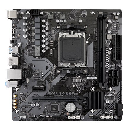 Gigabyte A620M H 1.0 M/B Rodzina procesorów AMD, Gniazdo procesora AM5, DDR5 DIMM, Gniazda pamięci 2, Obsługiwane interfejsy dys Gigabyte A620M H 1.0 M/B Rodzina procesorów AMD, Gniazdo procesora AM5, DDR5 DIMM, Gniazda pamięci 2, Obsługiwane interfejsy dys