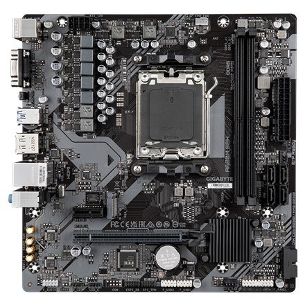 Gigabyte A620M S2H 1.0 M/B Rodzina procesorów AMD, Gniazdo procesora AM5, DDR5 DIMM, Gniazda pamięci 2, Obsługiwane interfejsy d Gigabyte A620M S2H 1.0 M/B Rodzina procesorów AMD, Gniazdo procesora AM5, DDR5 DIMM, Gniazda pamięci 2, Obsługiwane interfejsy d