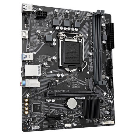 Gigabyte H510M K V2 1.0 M/B Rodzina procesorów Intel, Gniazdo procesora LGA1200, DDR4 DIMM, Gniazda pamięci 2, Obsługiwane inter Gigabyte H510M K V2 1.0 M/B Rodzina procesorów Intel, Gniazdo procesora LGA1200, DDR4 DIMM, Gniazda pamięci 2, Obsługiwane inter