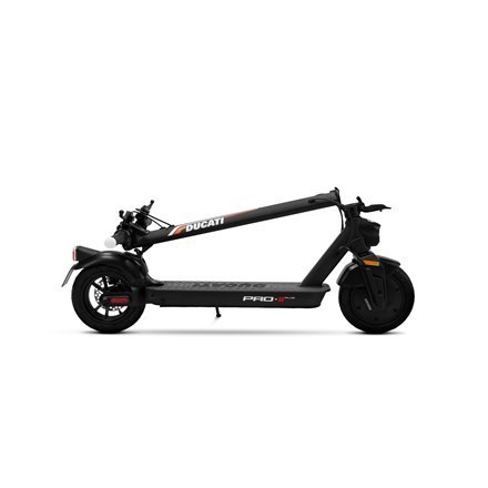 Hulajnoga elektryczna marki Ducati PRO-II PLUS z kierunkowskazami, 350 W, 10", 6-25 km/h, czarna Hulajnoga elektryczna marki Ducati PRO-II PLUS z kierunkowskazami, 350 W, 10", 6-25 km/h, czarna