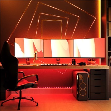 Inteligentne oświetlenie LED Twinkly Dots 200 RGB (wielokolorowe), 10 m, przezroczyste Inteligentne oświetlenie LED Twinkly Dots 200 RGB (wielokolorowe), 10 m, przezroczyste
