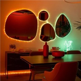 Inteligentne oświetlenie LED Twinkly Dots 60 RGB (wielokolorowe), zasilane przez USB, 3 m, przezroczyste