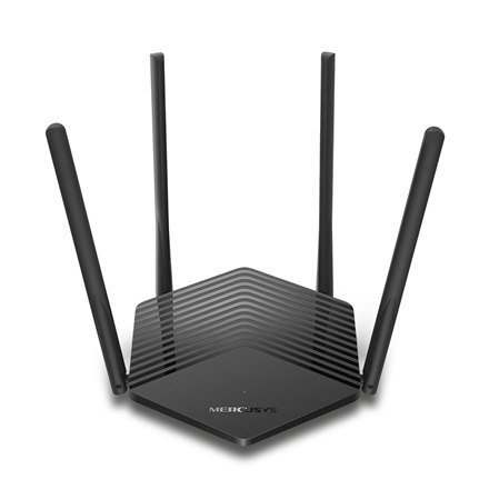 Mercusys AX1500 WiFi 6 Router MR60X 802.11ax, 1201+300 Mbit/s, 10/100/1000 Mbit/s, Porty Ethernet LAN (RJ-45) 2, Obsługa siatki Mercusys AX1500 WiFi 6 Router MR60X 802.11ax, 1201+300 Mbit/s, 10/100/1000 Mbit/s, Porty Ethernet LAN (RJ-45) 2, Obsługa siatki
