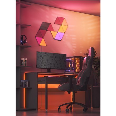 Nanoleaf Shapes Black Triangles Expansion Pack (3 panele) Nanoleaf Shapes Black Triangles Expansion Pack (3 panele)