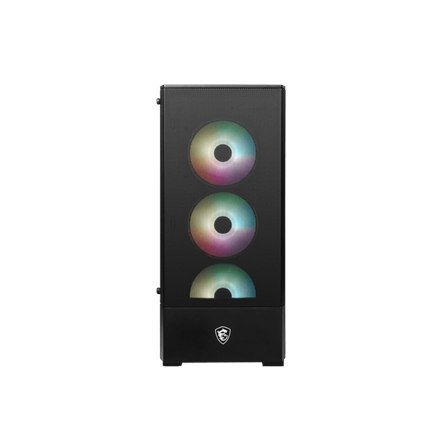 Obudowa PC MSI MAG FORGE 112R Czarna, Mid-Tower, Zasilacz w zestawie Nr Obudowa PC MSI MAG FORGE 112R Czarna, Mid-Tower, Zasilacz w zestawie Nr