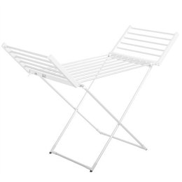 Składana elektryczna suszarka do ubrań Adler AD 7821 220 W, srebrno-biała, IP22