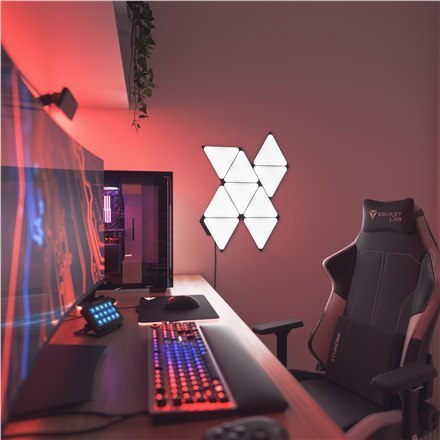 Zestaw startowy Nanoleaf Shapes Black Triangles (9 paneli) Zestaw startowy Nanoleaf Shapes Black Triangles (9 paneli)