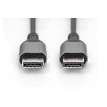 Kabel połączeniowy Digitus 8K DisplayPort DB-340105-010-S Czarny, DisplayPort do DisplayPort, 1 m Kabel połączeniowy Digitus 8K DisplayPort DB-340105-010-S Czarny, DisplayPort do DisplayPort, 1 m