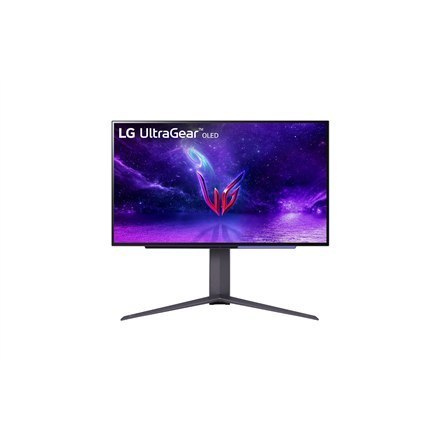 Monitor LG 27GR95QE-B.AEU 27", QHD, 2560 x 1440, 16:9, 0,03 ms, 200 cd/m², Liczba portów HDMI 2, 240 Hz Monitor LG 27GR95QE-B.AEU 27", QHD, 2560 x 1440, 16:9, 0,03 ms, 200 cd/m², Liczba portów HDMI 2, 240 Hz