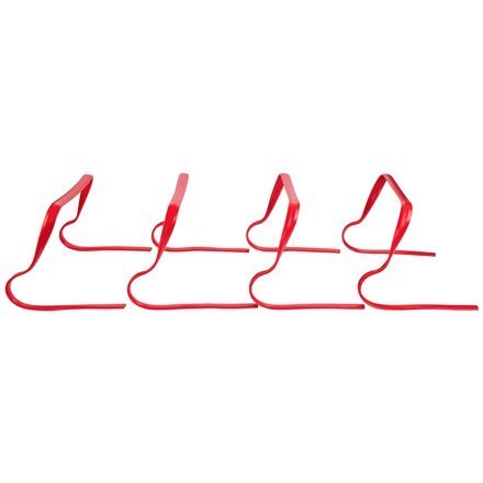 Pure2Improve Elastyczny zestaw płotków (21cm) Czerwony Pure2Improve Elastyczny zestaw płotków (21cm) Czerwony