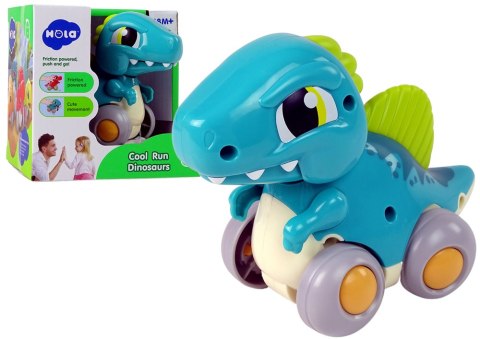 Dinozaur Na Kółkach Niebieski Figurka Dinozaur Na Kółkach Niebieski Figurka