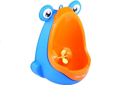 Mini Pisuar Żabka Na Przyssawki Pomarańcz Granat Mini Pisuar Żabka Na Przyssawki Pomarańcz Granat