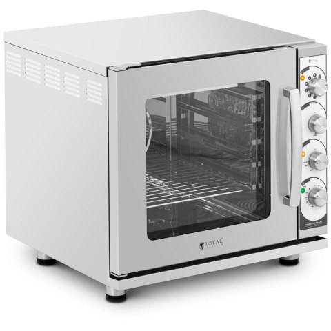 Piec konwekcyjny z funkcją grilla i pary 4 poziomy stal 3000 W ITALY Piec konwekcyjny z funkcją grilla i pary 4 poziomy stal 3000 W ITALY