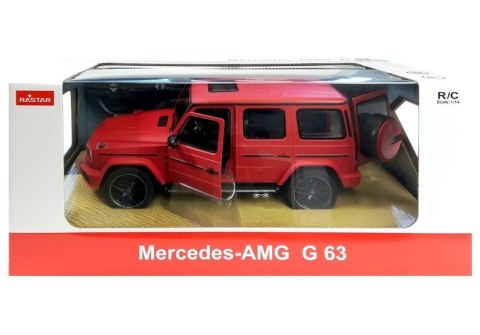 Zdalnie Sterowany Mercedes G63 Rastar R/C Czerwony Zdalnie Sterowany Mercedes G63 Rastar R/C Czerwony
