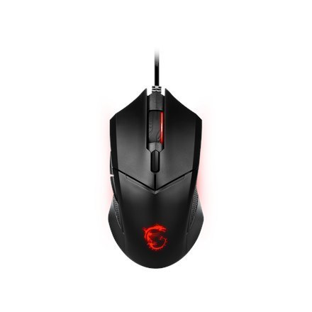 MSI Optical, oświetlenie LED RGB, czarna, mysz gamingowa MSI Optical, oświetlenie LED RGB, czarna, mysz gamingowa