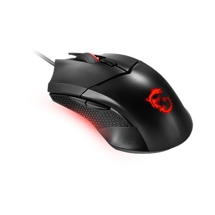 MSI Optical, oświetlenie LED RGB, czarna, mysz gamingowa MSI Optical, oświetlenie LED RGB, czarna, mysz gamingowa