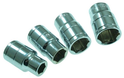 ZESTAW NASADEK 1/2'' 10-13-17-19 mm CV ZESTAW NASADEK 1/2'' 10-13-17-19 mm CV