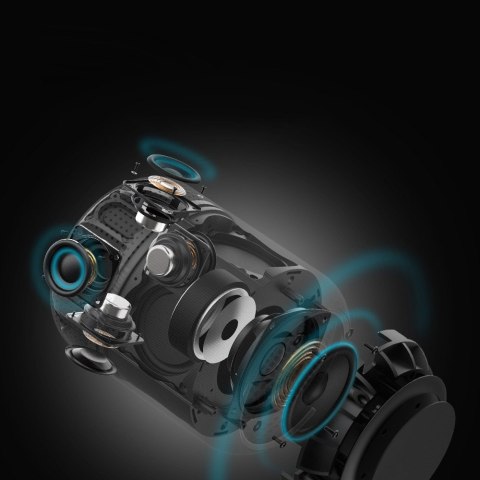 Bezprzewodowy głośnik Bluetooth Element T6 Max 60W czarny Bezprzewodowy głośnik Bluetooth Element T6 Max 60W czarny