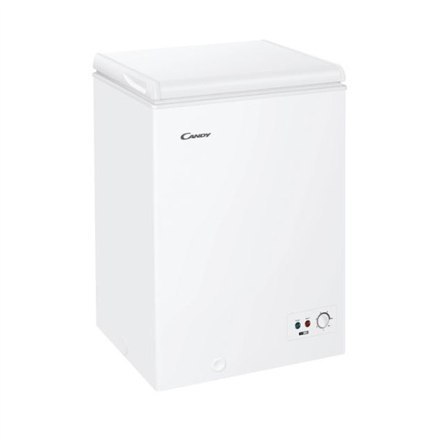 Candy Freezer CCHH 100 Energy efficiency class F, Chest, Free standing, Height 84.5 cm, Total net capacity 97 L, White Candy Freezer CCHH 100 Energy efficiency class F, Chest, Free standing, Height 84.5 cm, Total net capacity 97 L, White